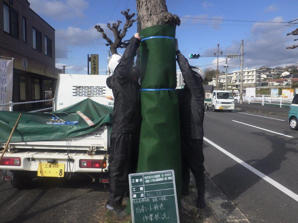 一般国道１６５号他3線道路植栽管理（剪定）